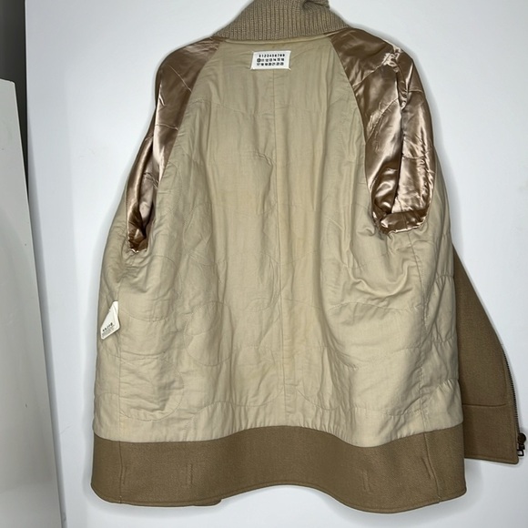 Maison Martin Margiela Men’s Sz 52 Zip Wool Shawl Collar Coat Jacket - Italy - Picture 13 of 14